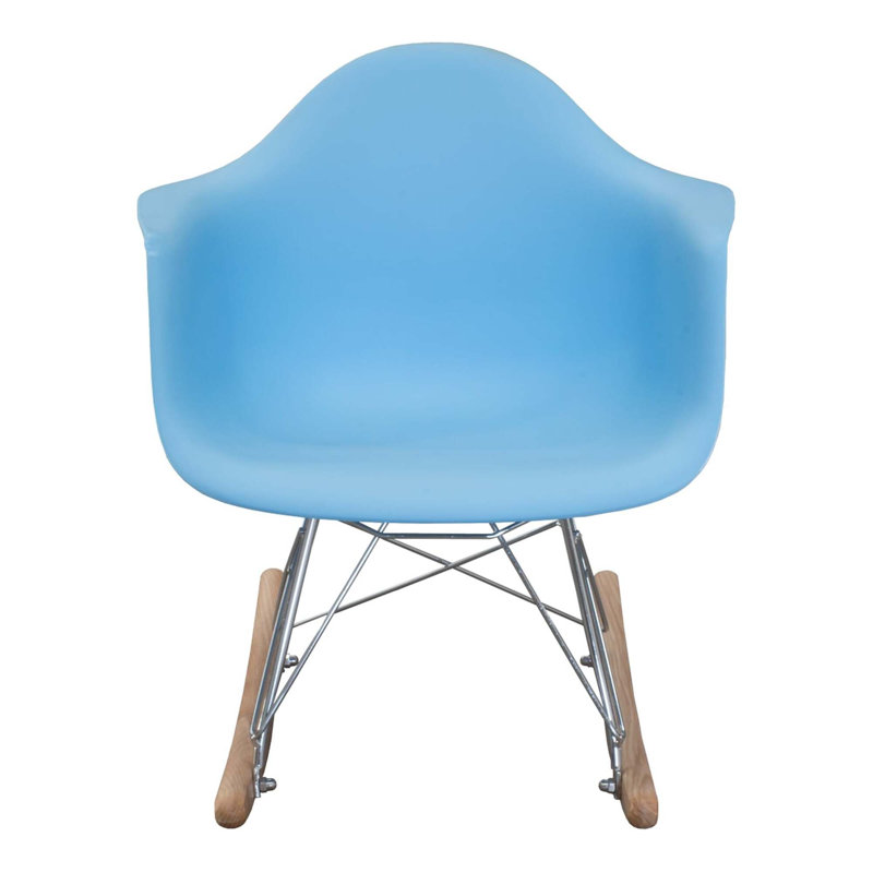 Chaise berçante pour enfants 17 po Damos, Bleu