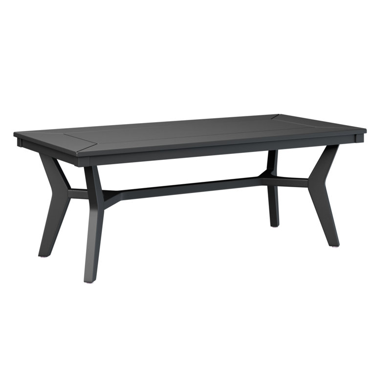 Berlin Gardens Mayhew Rectangular Coffee Table, Black