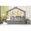 Lit en bois avec couchette-401999103