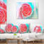 Coussin Mysterious Abstract Rose-30731200-30731203