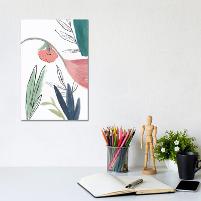 Hidden Beauty I by Asia Jensen - Wrapped Canvas Painting
