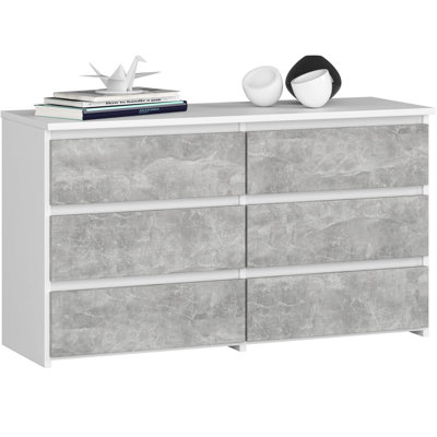 Darsha 6 -Drawer Console