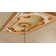 Leaf Chandelier Ceiling Medallion