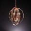 Lustre de globe 6 lumières de style bougie Lanigan