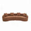 Canapé modulaire en chenille Boneless-1773115684