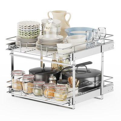 Mendivil Cabinet Shelving Rack