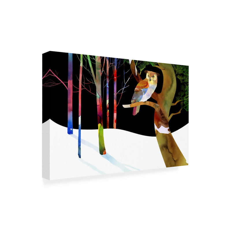 Art sur toile bolologien riche, H 12 po x l 19 po