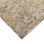 Gray Contemporary Silk Wool Blend Rug