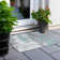 Machine Washable Indoor/Outdoor Cinead ACN1685 Teal Rug