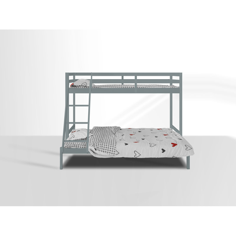 Noble Single/Double Bunk Bed, Grey