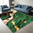 Green Marble Gold carpet-easy to clean, machine-washable, soft and comfortable; suitable for door mats, kitchens, living rooms, bedrooms, corridors, and laundry areas. Easy to clean, durable carpet for home decoration.-679009830
