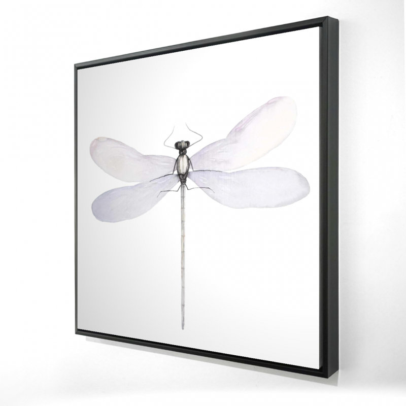 "Libellule délicate" sur toile