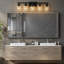 Applique murale de salle de bain 5 lumières Farmhouse Vanity Lights (sans ampoules)-344801448