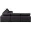 Canapé modulaire réversible de 120 po en similicuir-87141413