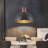 Kensaku 1-Light 11.81" Dimmable Dome Hammered Single Pendant Light-1880006514