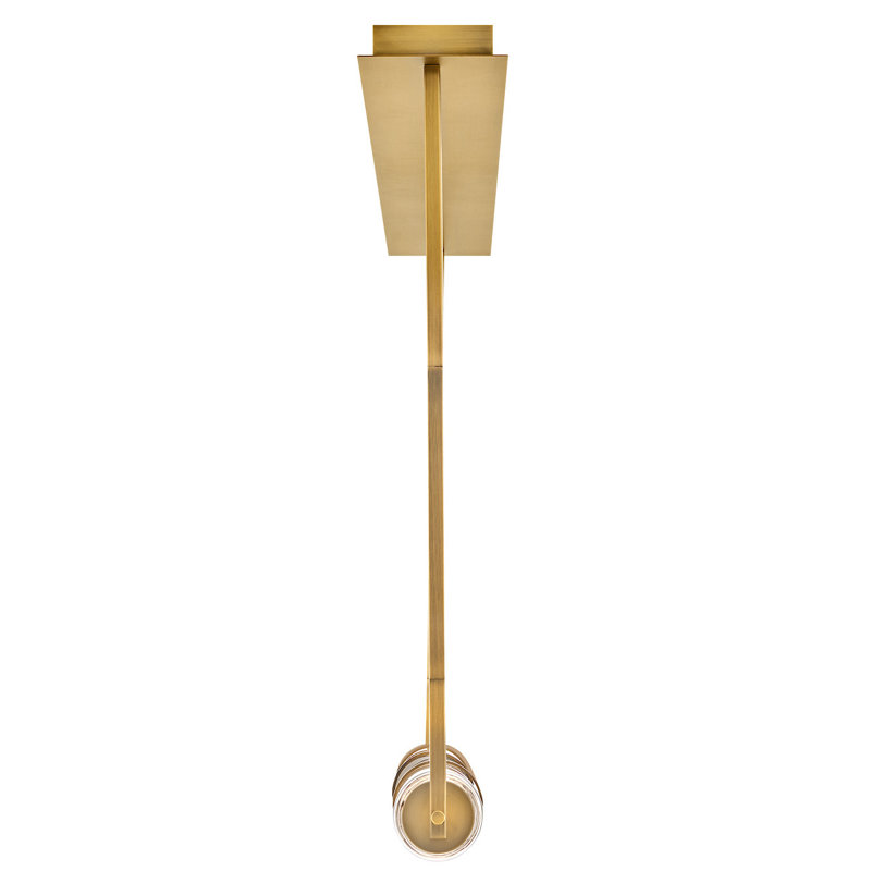 CY Chandelier, Lacquered Brass