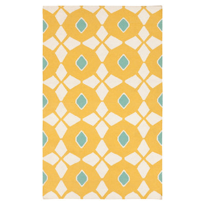 Ottman Wool Geometric Indoor Rug