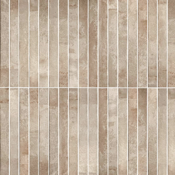 Aria 2" x 18" Glossy Porcelain Wall & Floor Tile