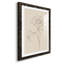Floral Contour Study I Premium encadré mat - prêt à être accroché-155169176-155169159