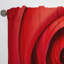 Red Perpetual Pulse Vortex I - rideau en velours moderne - obscurcissant - 1 panneau-107579652