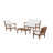 Mission 4 Piece Sofa Seating Group with Cushions-88752834-131265855
