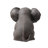 Sitting Baby Elephant W/Trunk Up