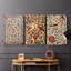 Ensemble de toiles tendues avec châssis de la meilleure collection de la collection Homure de William Morris de Morris Morris - Prêt à être accroché-774970860
