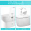 Dejhanae Soft Close Oval Standard Toilet Seat