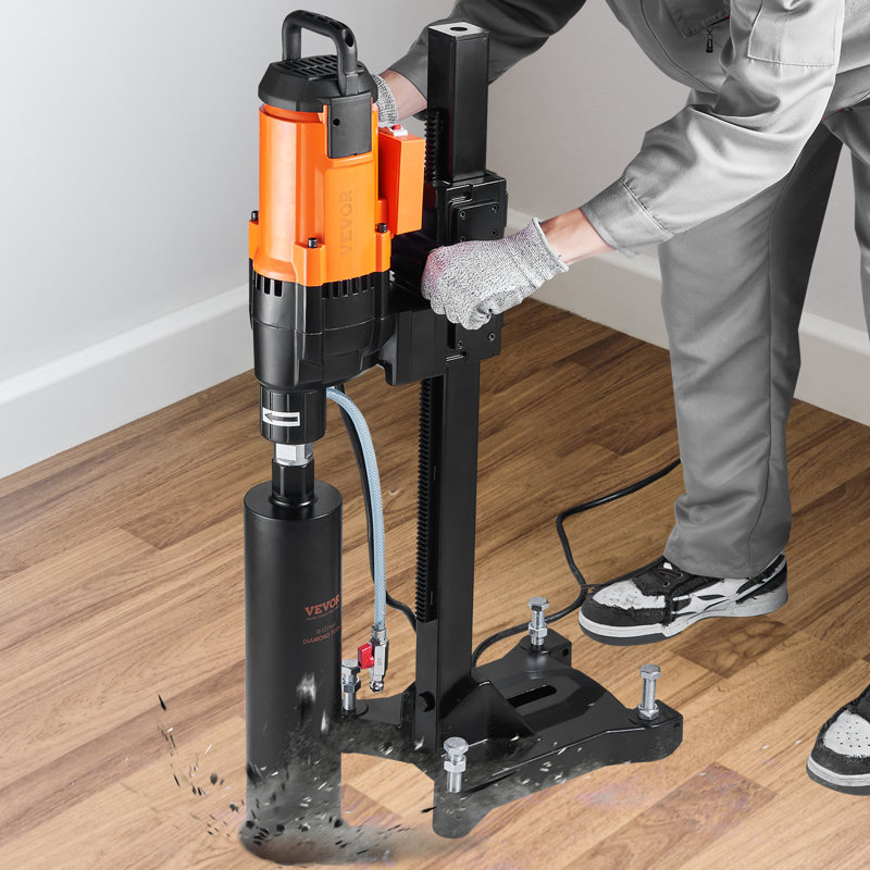Diamond Core Drilling Machine, 10in Wet Concrete Core Drill Rig