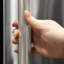 ZLINE 30 in. Built-In Refrigerator Helix Handles (Set of 2) in Stainless Steel-2139188828