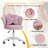 Edwardo Velvet Task Chair-1694233060-1694233058