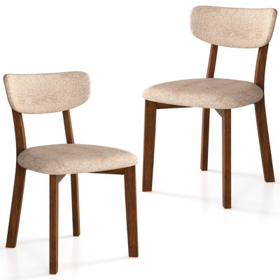 19'' H Linen Upholstered Side Chair