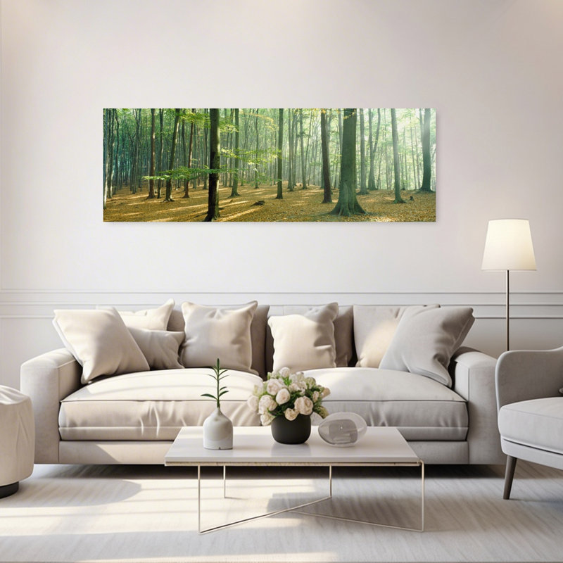 Woodlands Near Annweiler Germany by Collezione Panoramica - Wrapped Canvas Panoramic Print, 50.8 cm H x 152.4 cm W