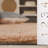 Soho 182 Hand Tufted Viscose/Wool Geometric Rug in Rust-1304898323