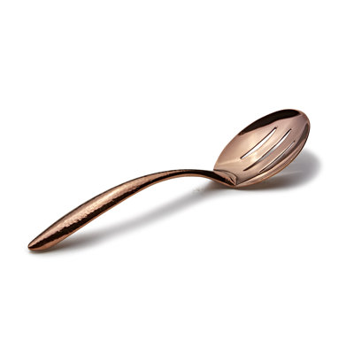 Cuillère de service rainurée