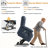 Breathable Leather Dual Motor Assist Power Lift Recliner Chair With Heating And Massage, Lay Flat Power Recliner For The Elderly-1216537718