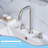 Widespread Bathroom Faucet with Drain Assembly