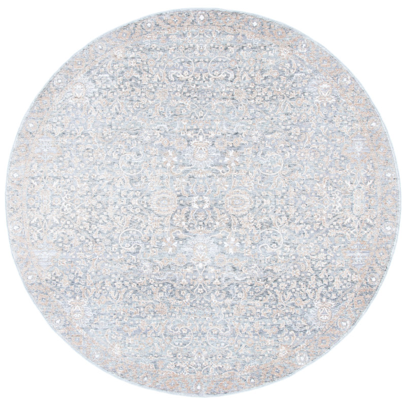 Thielsen 300 Performance Oriental Rug, Round 5'