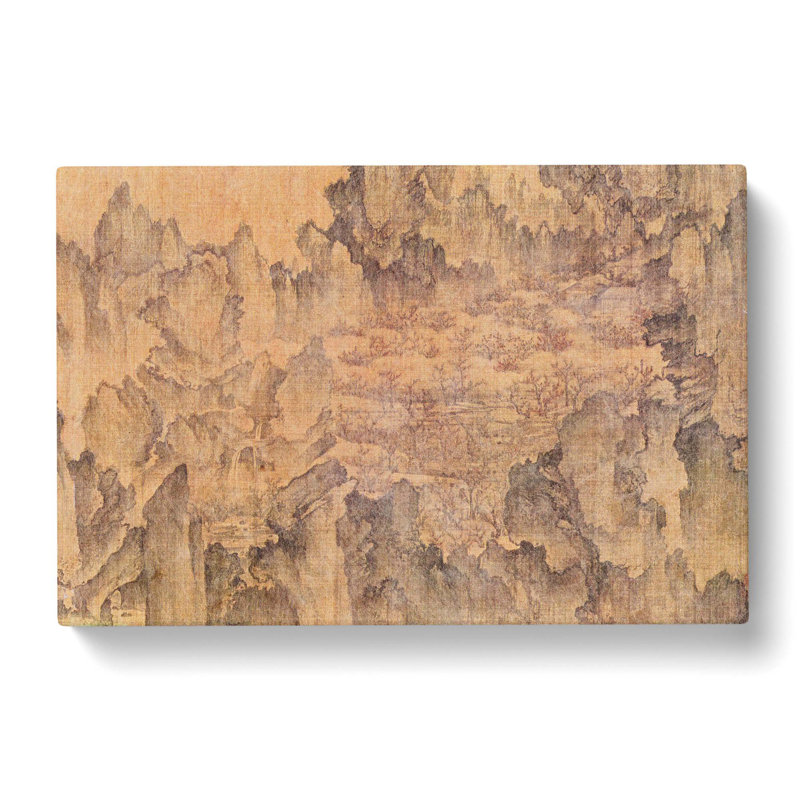 Mongyudowondo by Ahn Gyeon - Wrapped Canvas Painting, 40cm H x 60cm W x 3cm D