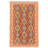 One-of-a-Kind 4'1" X 5'9" New Age Wool Area Rug in Light Red