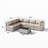 7-Piece Outdoor Sectional Sofa Set With HDPE Wicker, Cushions & Coffee Table, Modular Patio Conversation Set-991228330