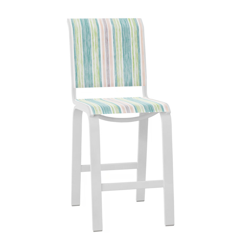 Tabouret de bar 26 po Holna, Blanc texturé, Tempo