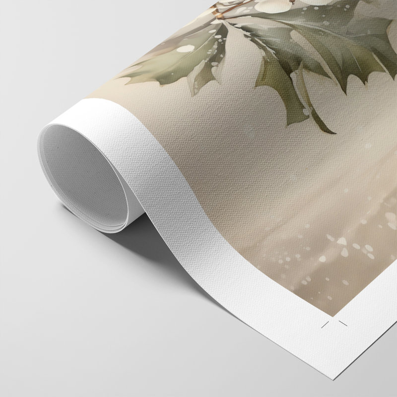DCXCIX, impression de toile de Noël seulement - NON encadrée, H 12 po x l 8 po