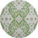 Premium Machine Washable Elaine Green Rug