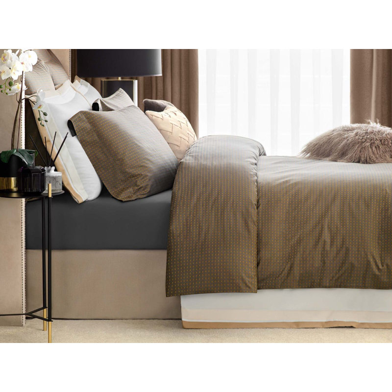 Dixon Sateen Duvet Cover, Queen Duvet Cover