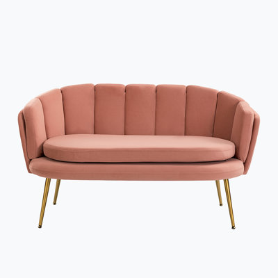 Fabric 29.97'' Reception Loveseat