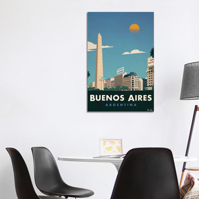 Buenos Aires by IdeaStorm Studios - Wrapped Canvas Print