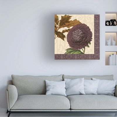 Art mural sur toile tendue - Gail Fraser «Autumn Joy - Square 3», art mural pour salon, chambre à coucher ou bureau - 35 x 35