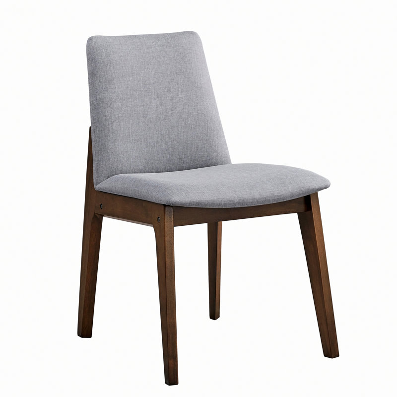 Chaise d'intérieur, ensemble de 2 chaises d'appoint, chaises de cuisine en bois avec dossier