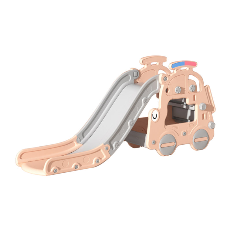Harriet Bee Indoor Slide, Light Orange/White